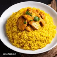 Arroz Amarillo con Pollo Criollo Receta F&aacute;cil y Deliciosa
