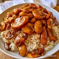 Arroz Con Champiñones Meloso
