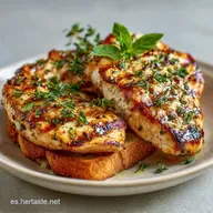 Bocadillo Gourmet Mediterr&aacute;neo: Pollo Jugoso y Queso