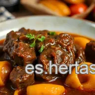 B&oelig;uf Bourguignon a la Espa&ntilde;ola: Sabor Aut&eacute;ntico