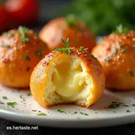 Receta de Bolas de Queso Fritas y Fundentes como en Casa