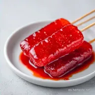 Brochetas De Dulces Picantes con Chamoy