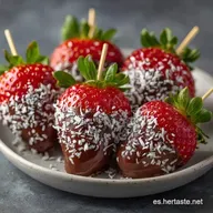 Brochetas De Fresas En 45 Minutos