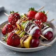 Brochetas Dulces en 45 Minutos