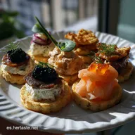 Canapes: Bocaditos F&aacute;ciles y Sabrosos para Fiestas