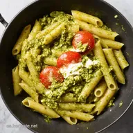 Pesto Caprese Ligero y Cremoso La Ensalada de Pasta Perfecta