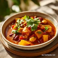 Carne Con Legumbres para 6 Porciones