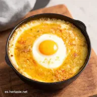 Cazuela Huevos Benedictinos Desayuno F&aacute;cil y Delicioso