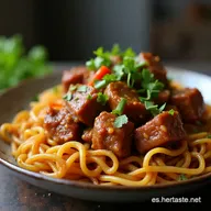 Receta Chop Suey de Carne Casero Jugoso y Crujiente