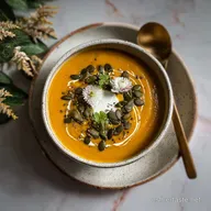 Crema Calabaza y Zanahoria Receta F&aacute;cil en 35 Minutos