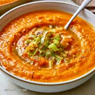 Crema Zanahoria y Puerro con Patata