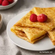 Crepas Dulces Receta F&aacute;cil Como las de la Abuela