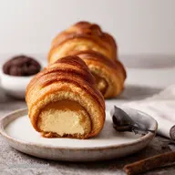 Decadent Boston Cream Pie Croissants Tu Pecado M&aacute;s Dulce