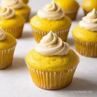 Cupcakes de Lim&oacute;n y Frambuesa Mi Secreto Refrescante