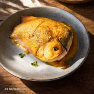 Dorada a la Bilba&iacute;na con Piquillos Receta F&aacute;cil y Deliciosa