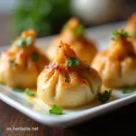 Dumplings con Sabor Empanadillas Asi&aacute;ticas de Pollo