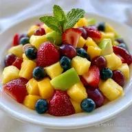 Ensalada de Frutas de Temporada: Fresca y C&iacute;trica