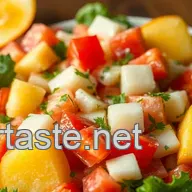 Ensalada Remolacha Feta Manzana: &iexcl;Receta F&aacute;cil y Deliciosa!