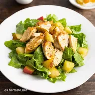 Ensalada Pollo Manzana Mi Secreto para un Almuerzo Delicioso