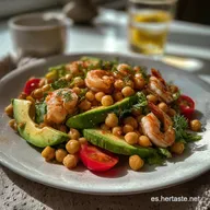 Ensalada De Garbanzos Y Aguacate La: Receta Fresca y Nutritiva