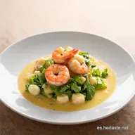 Ensaladilla de Gambas F&aacute;cil Con Alioli que Enamora