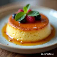Receta F&aacute;cil de Flan de Caf&eacute; Sin Horno Cremoso