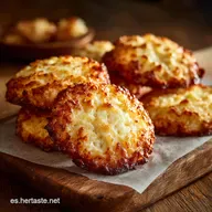 Galletas de Queso F&aacute;ciles: Receta de 3 ingredientes, crujido perfecto