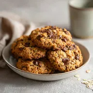 Galletas Sin Az&uacute;car con Avena y Pl&aacute;tano