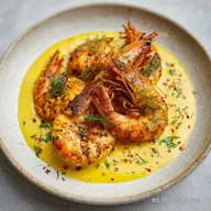 Kruidige Gambas met Kerriemayonaise | Raciones 4