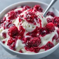 Helado de Yogur Frutas con Frutos Rojos