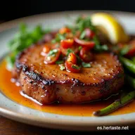 Lomo de Cerdo Jugoso con Jerez Receta Asada y Tierna