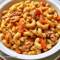 Macarrones Atún Verduras en 30 Minutos