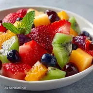 Macedonia de frutas Casera en 1 Hora