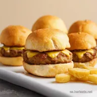 Mini Cheeseburger Bombs Ajo y Parmesano Mi Secreto