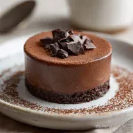 Mousse de Caf&eacute; y Chocolate para 4 Porciones
