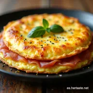 Omelette de Jam&oacute;n y Queso Mi receta f&aacute;cil y deliciosa