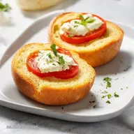 Pan de Ajo Caprese R&aacute;pido La Receta Definitiva