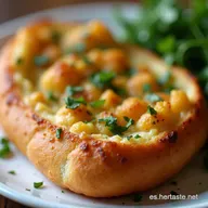 PAN DE AJO CRUJIENTE con Toque Espa&ntilde;ol Receta F&aacute;cil