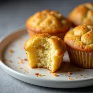 Muffins de Coco y Pi&ntilde;a Un Viaje Tropical en Cada Bocado