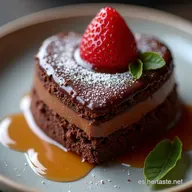 Receta Pastel de Chocolate H&uacute;medo con Ganache Sedoso
