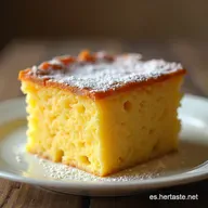 Pastel de Harina de Ma&iacute;z Cremoso Receta Casera F&aacute;cil