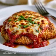 Pastel de Pollo Parmesano Crujiente