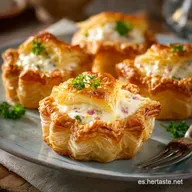 Pastelitos De Queso Y Masa Filo: Joyas Crujientes y Relleno Cremoso