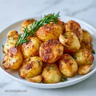 Patatas Asadas Romero Crujientes