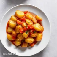 Patatas Bravas con Alioli Un Cl&aacute;sico Espa&ntilde;ol F&aacute;cil
