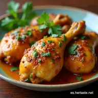Pollo al Cilantro con Lim&oacute;n Jugoso y Listo en Minutos