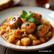 Pollo Encebollado Jugoso Receta Andaluza F&aacute;cil y Casera