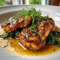 Pollo Miel y Mostaza Jugoso al Horno