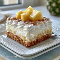 Postre de Pi&ntilde;a Refrescante