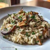 Risotto de Setas Cremoso Italiano
